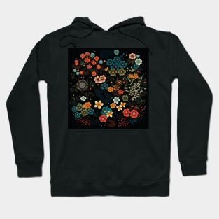 Tiny Little Flowers Pattern Hoodie